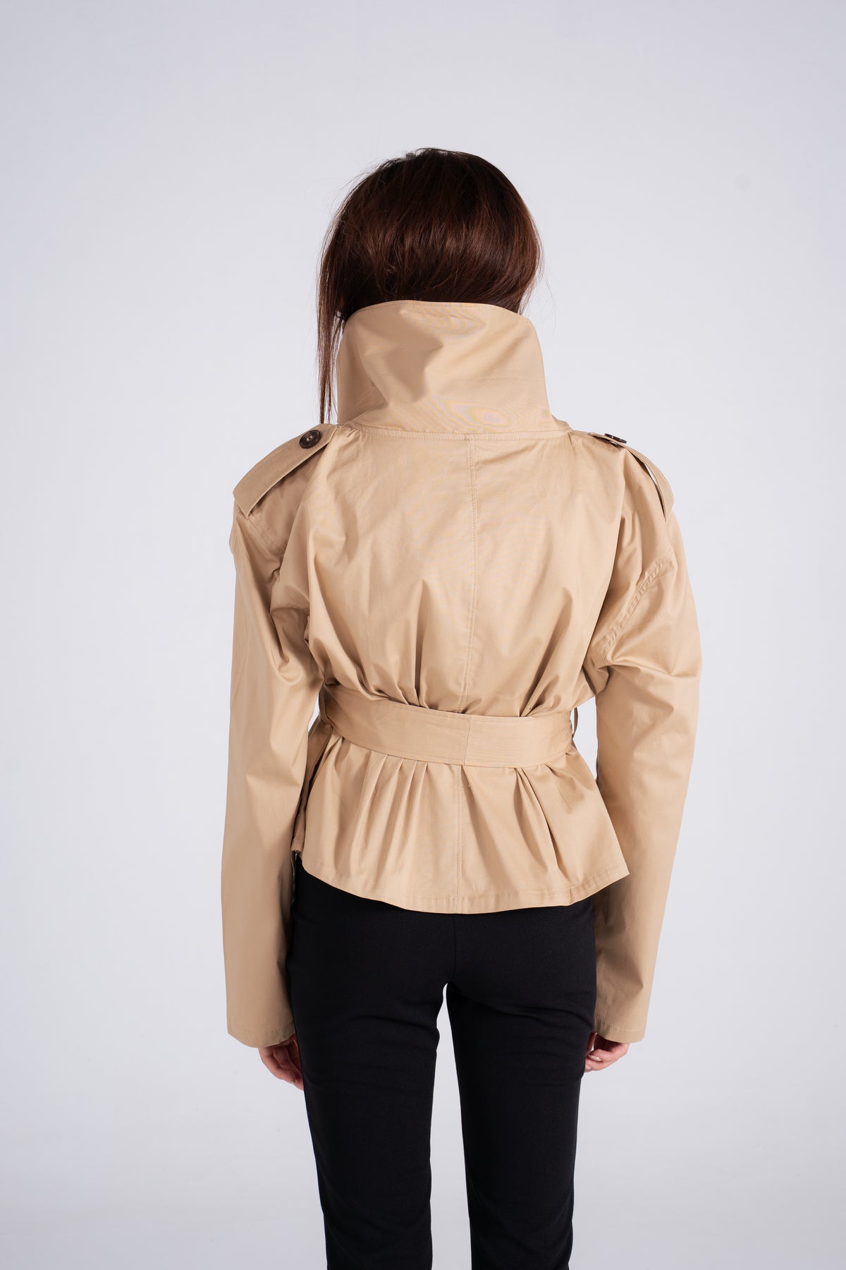 Collared Trench Jacket