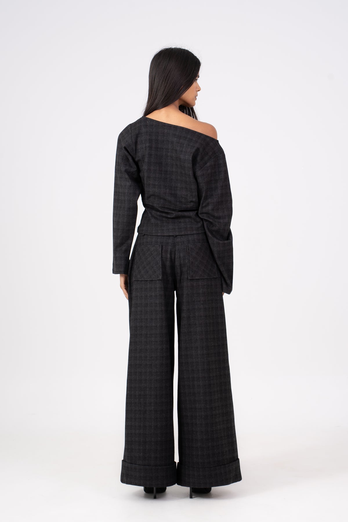 Checkered Wool Set