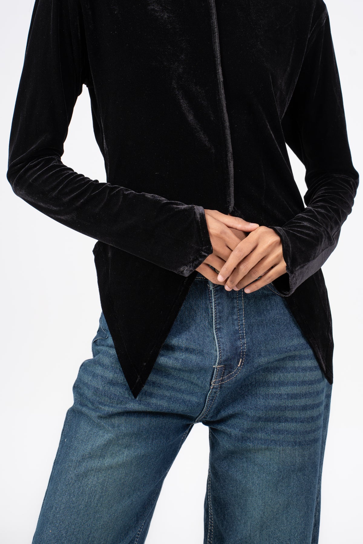 Velvet Top Black