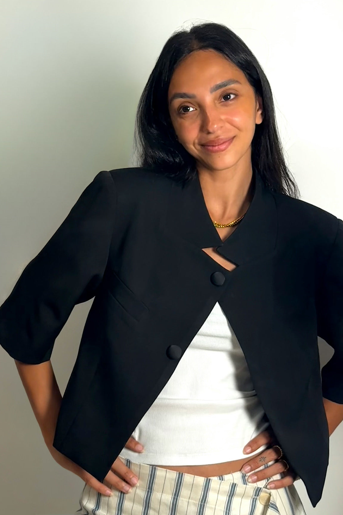 Mini Black Blazer
