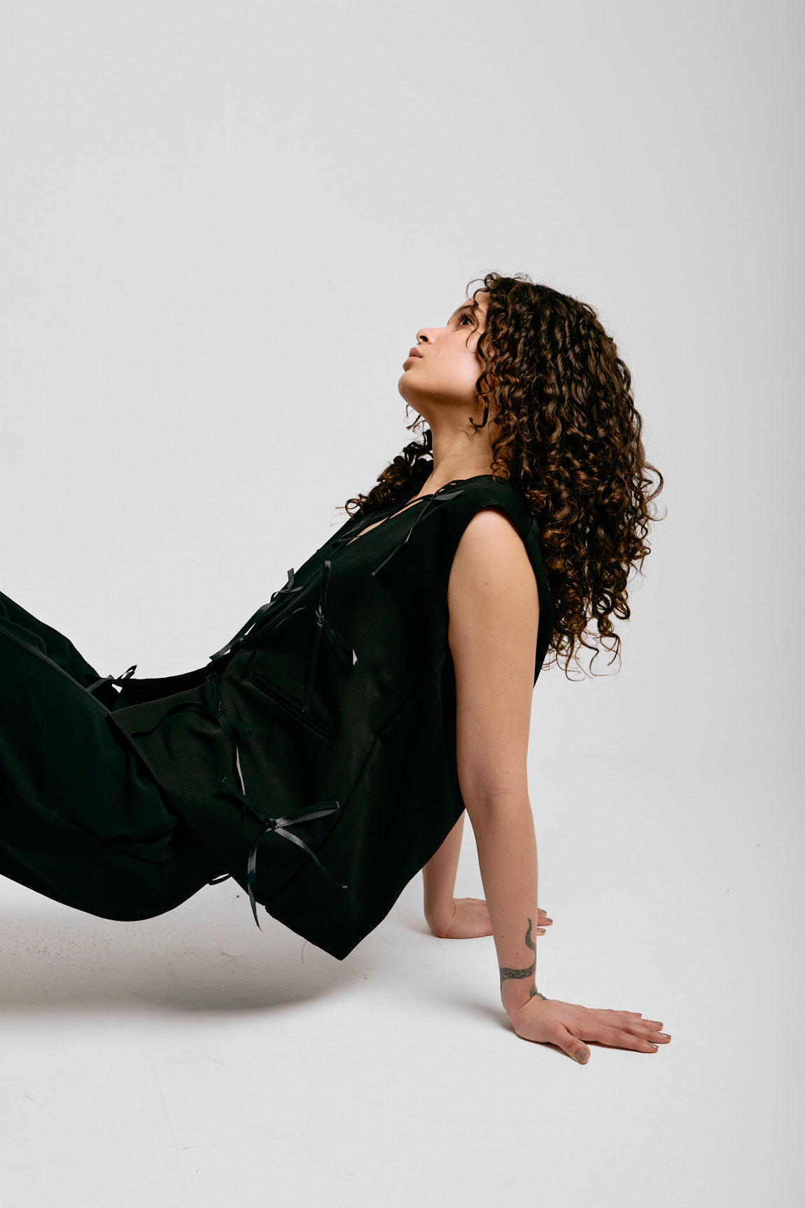 Exaggerated Bow Waistcoat