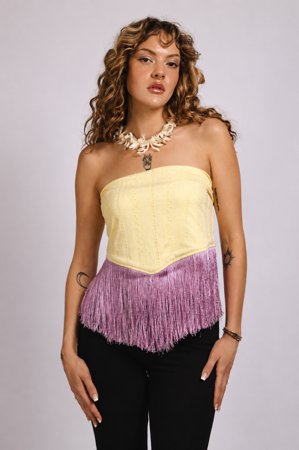Scarf With Fringes