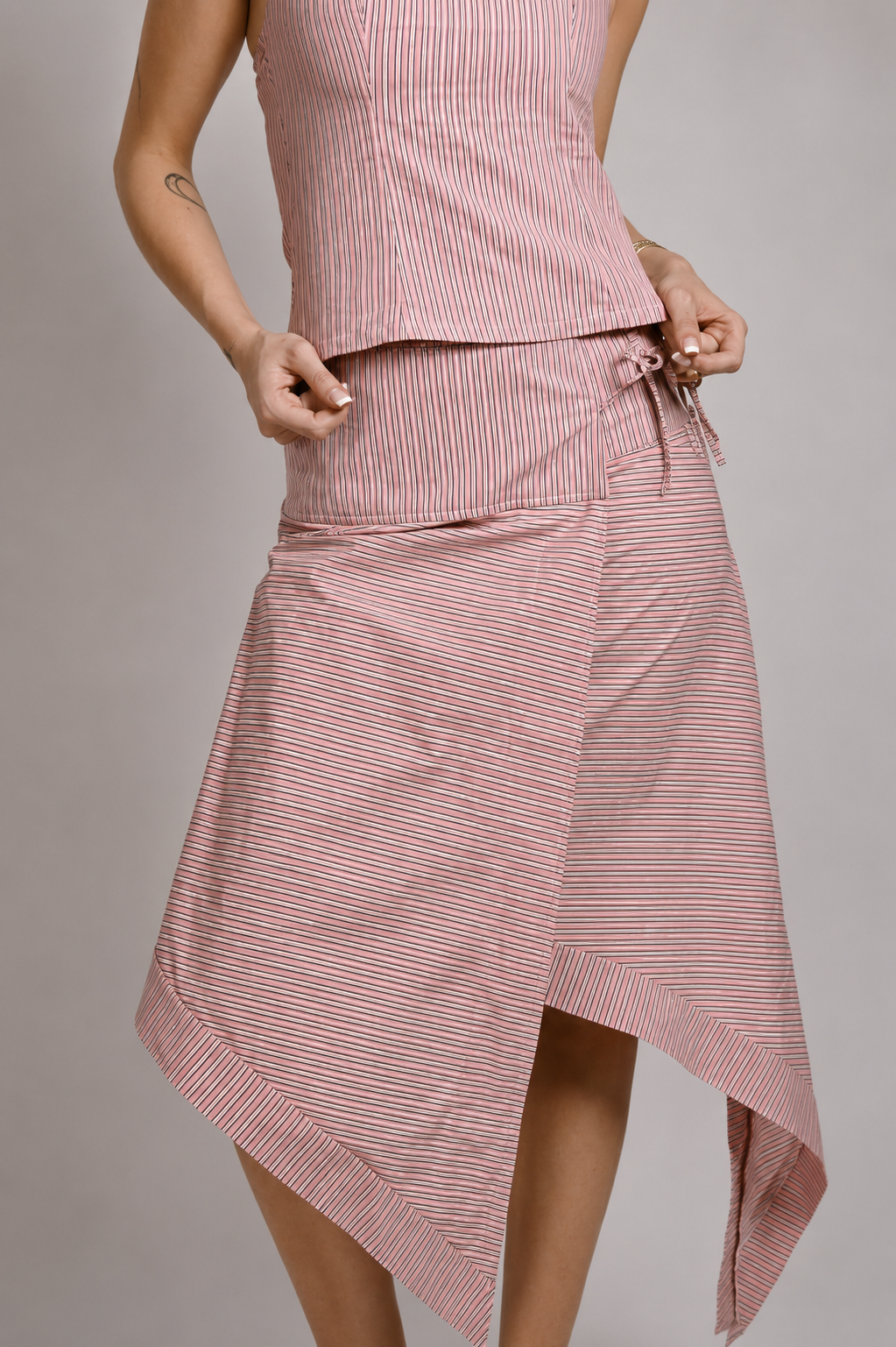 Striped Set Pink