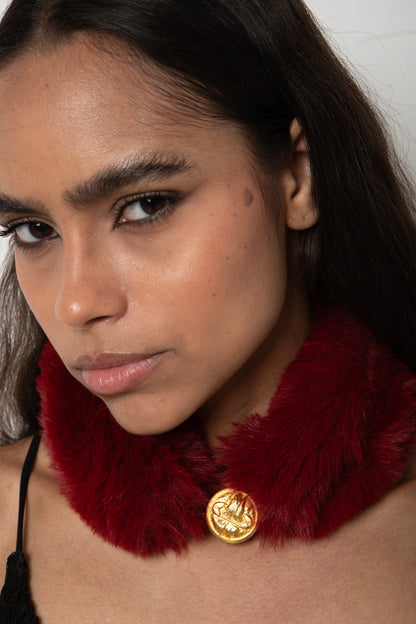 Fur Collar Necklace