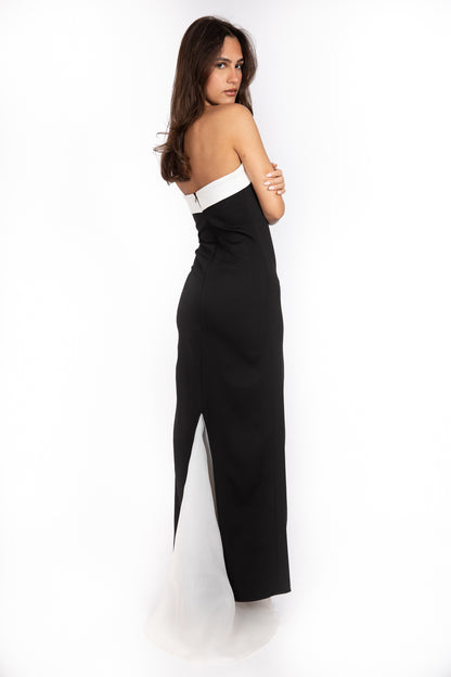 Black and White Gown