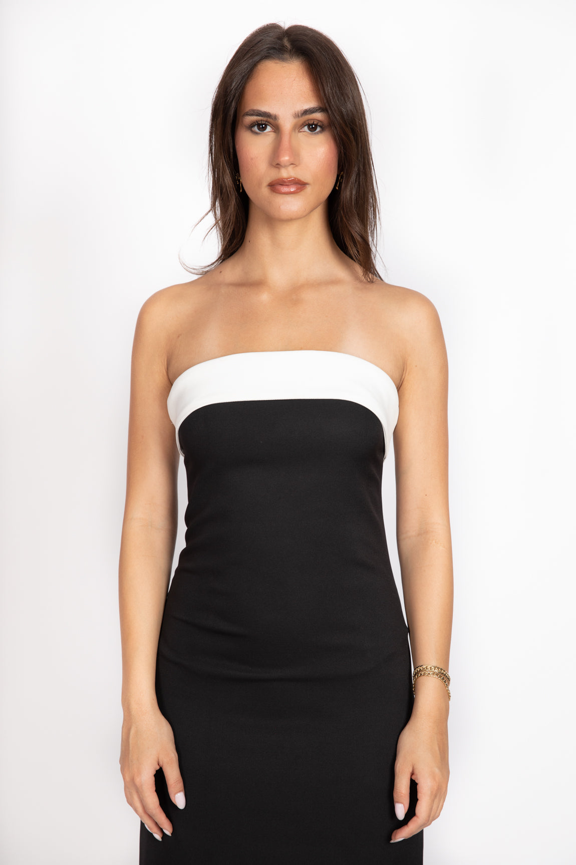 Black and White Gown