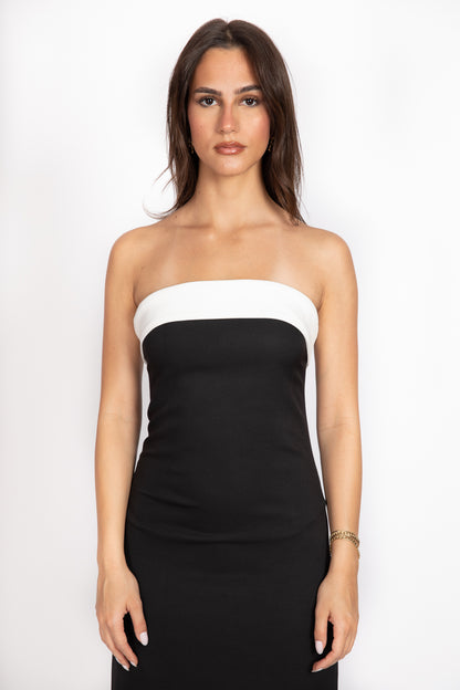Black and White Gown