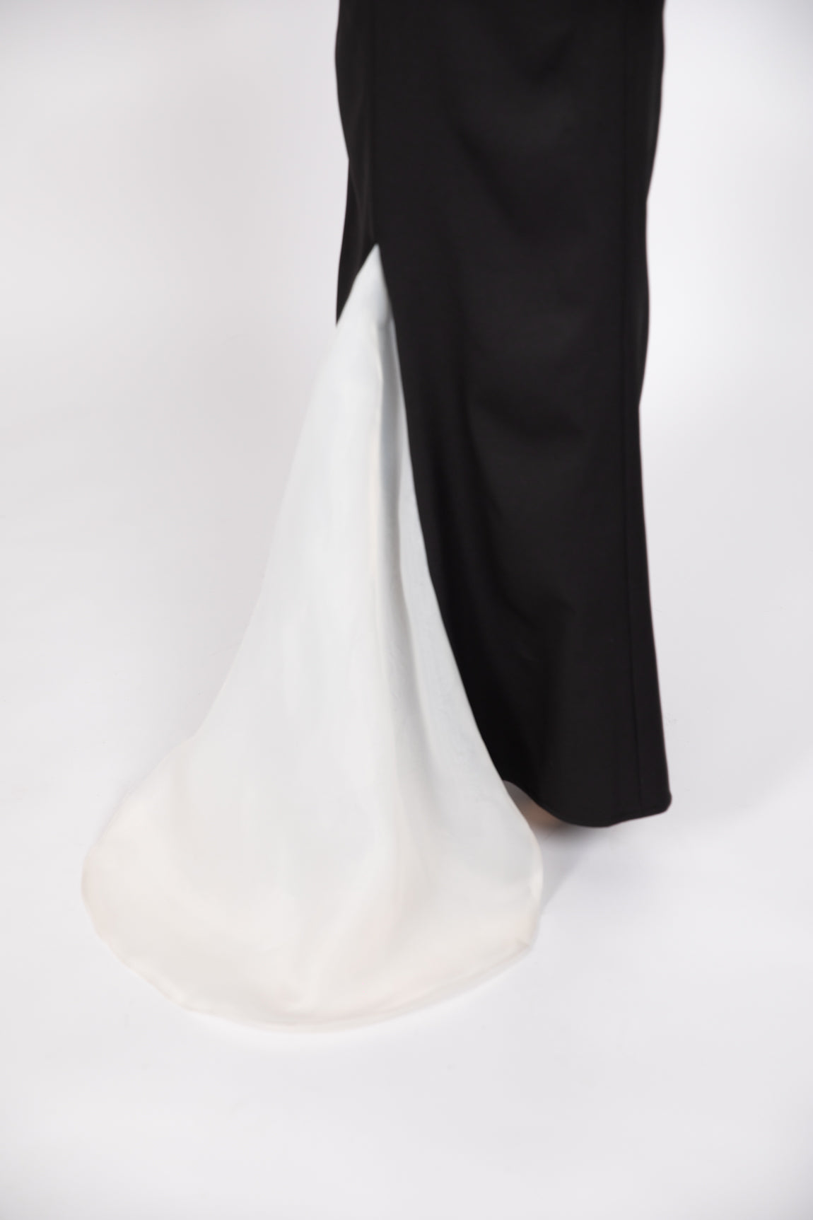 Black and White Gown