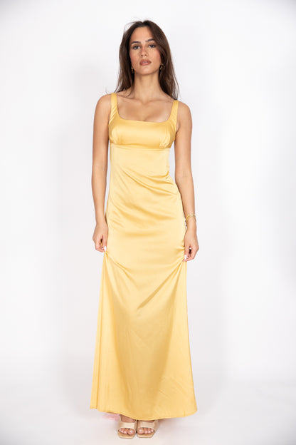 Satin Lace Gown