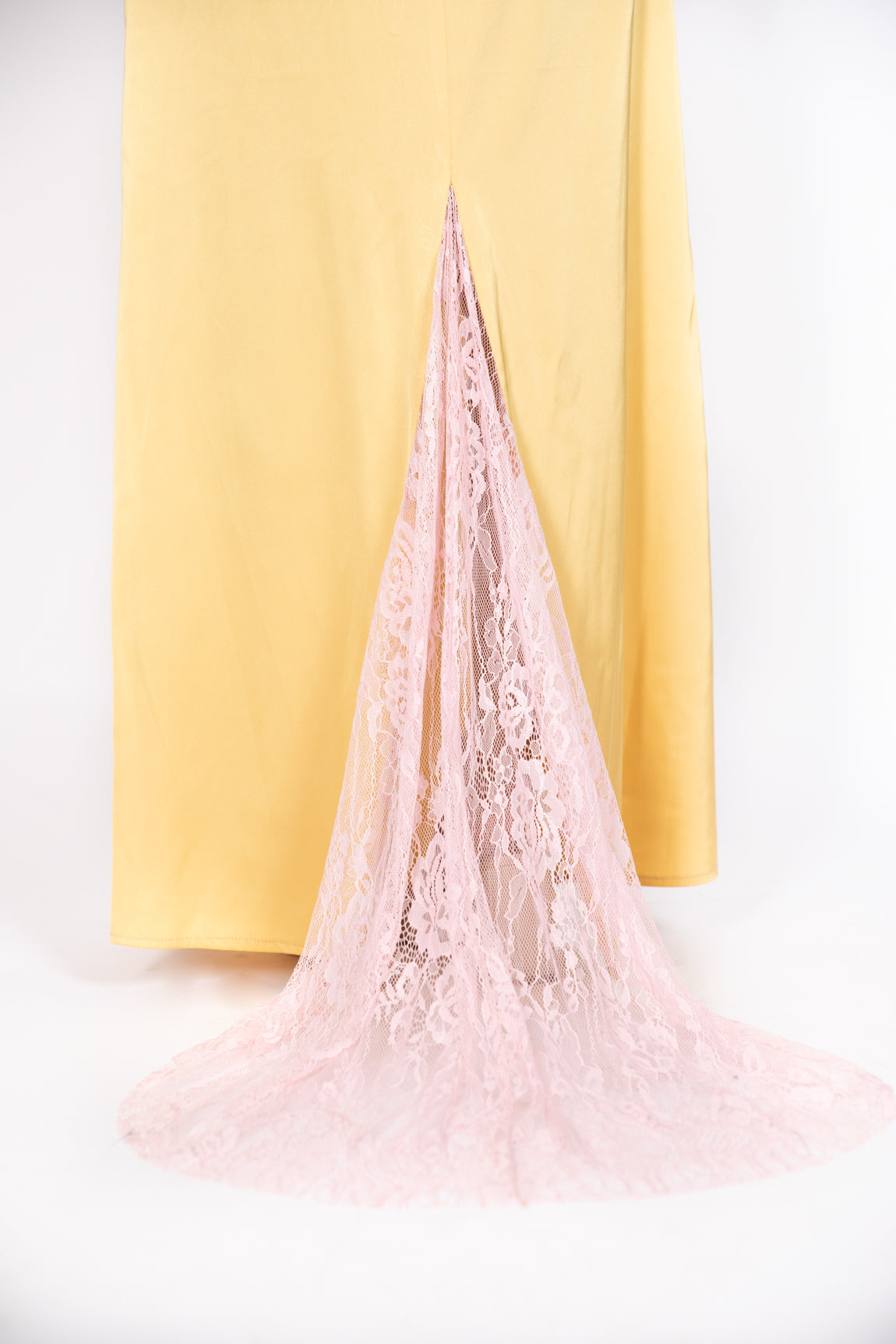 Satin Lace Gown