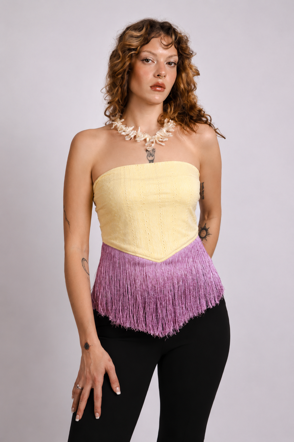 Scarf With Fringes