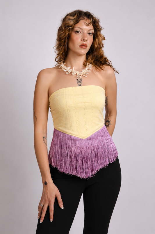 Scarf With Fringes