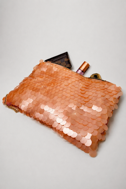 Sequin Clutch Bag