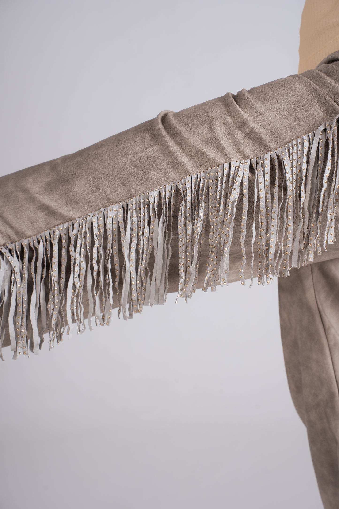 Leather Pants with Fringes