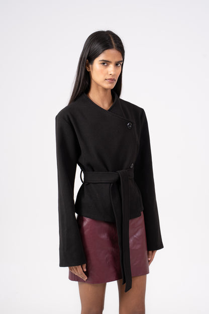 Wool Jacket Black