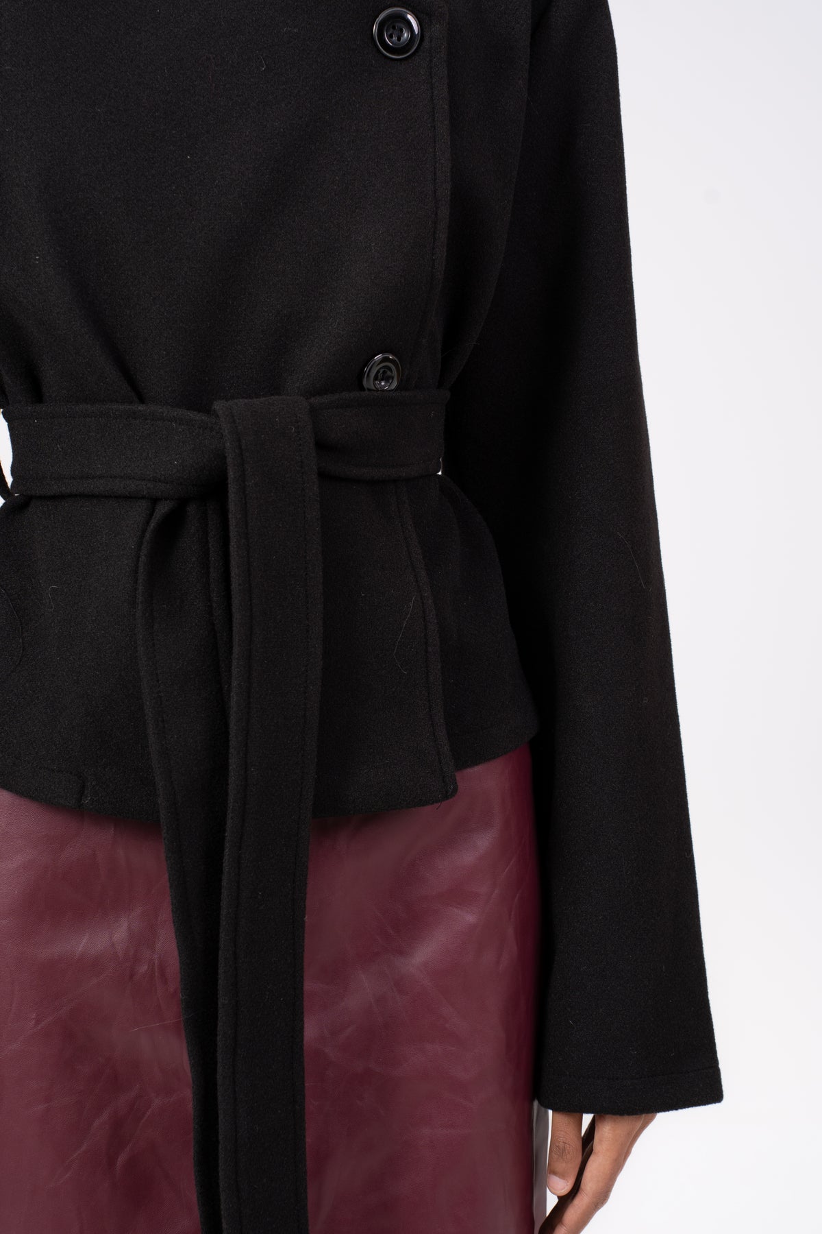 Wool Jacket Black