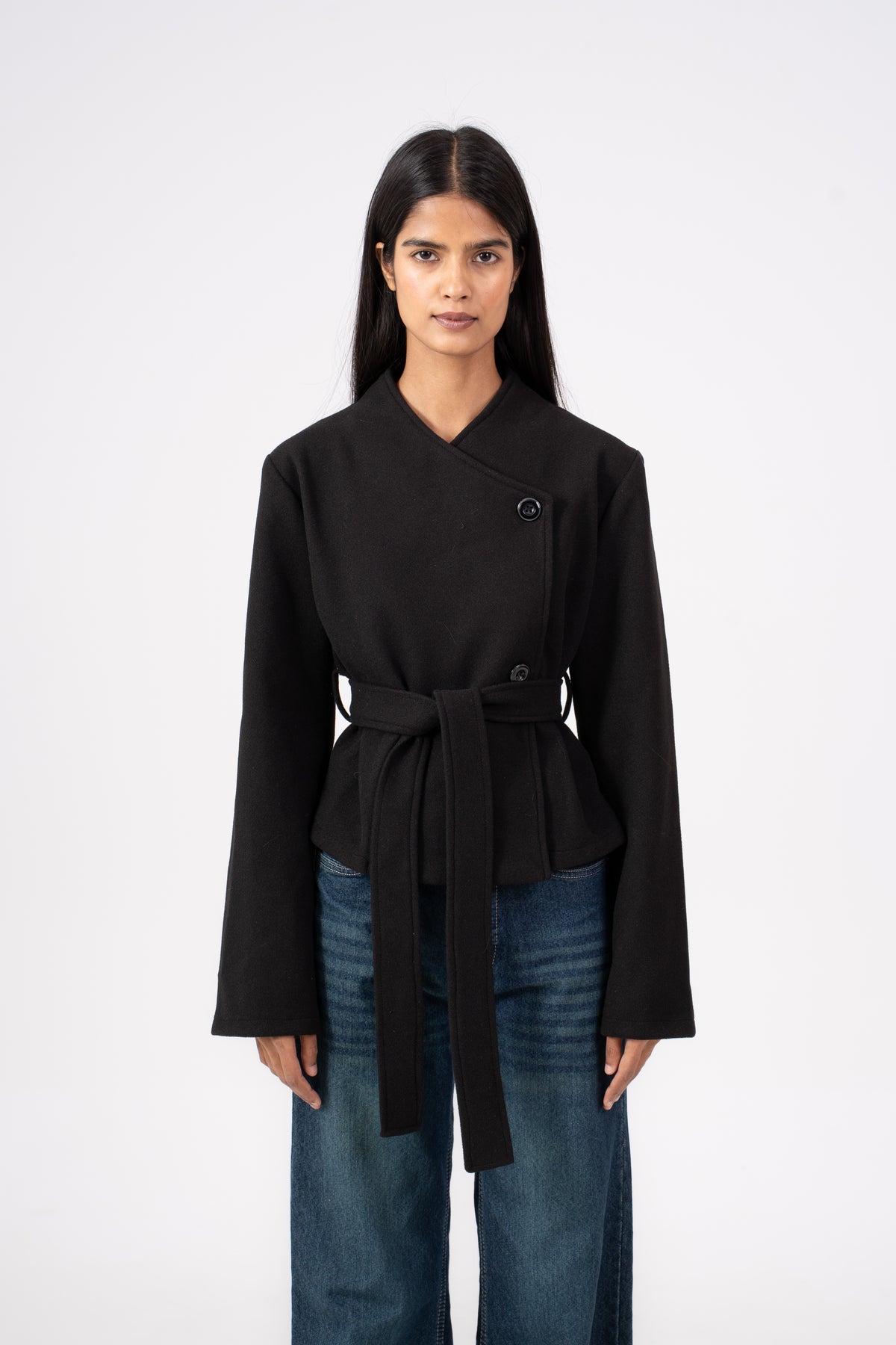 Wool Jacket Black