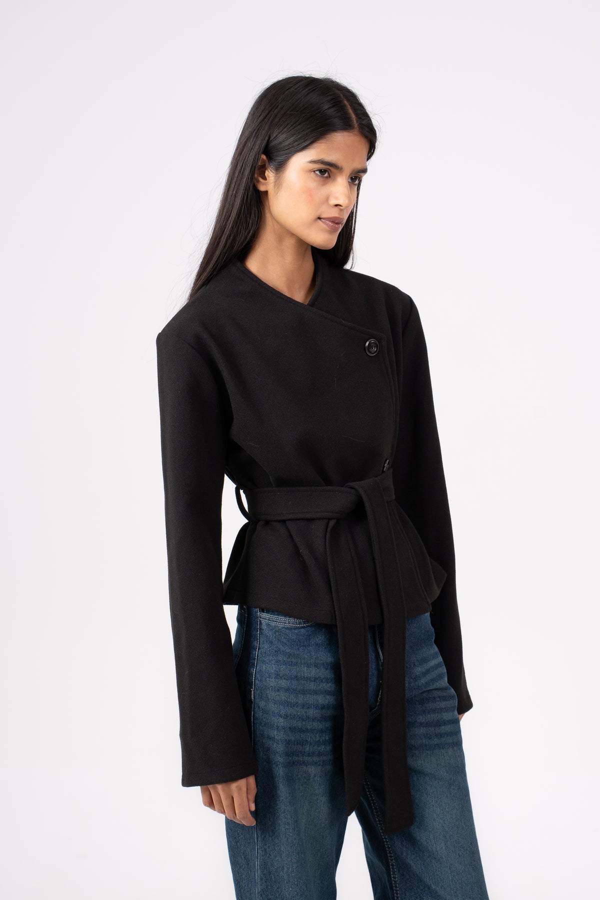 Wool Jacket Black