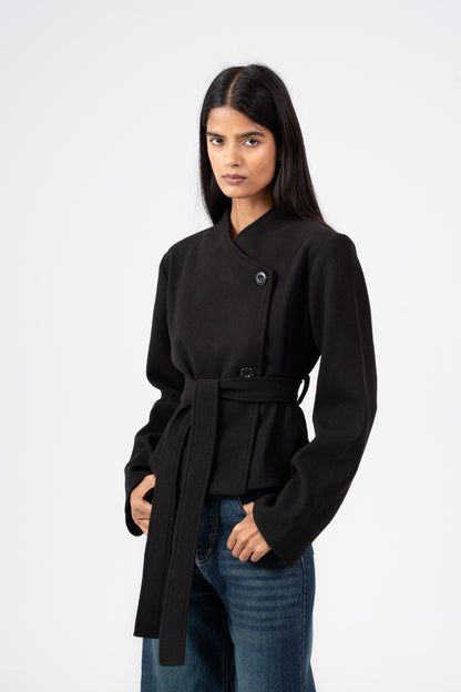 Wool Jacket Black