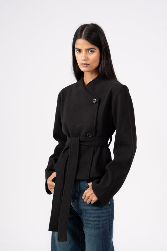 Wool Jacket Black