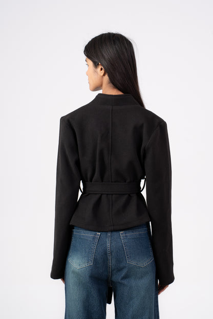 Wool Jacket Black