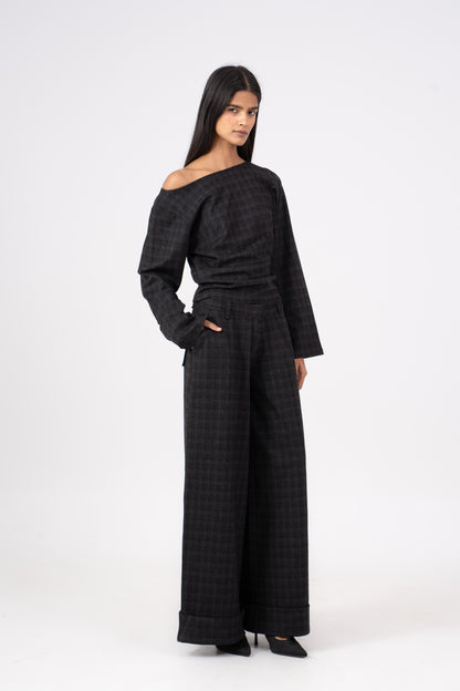 Checkered Wool Set