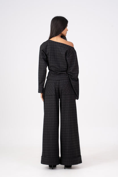 Checkered Wool Set