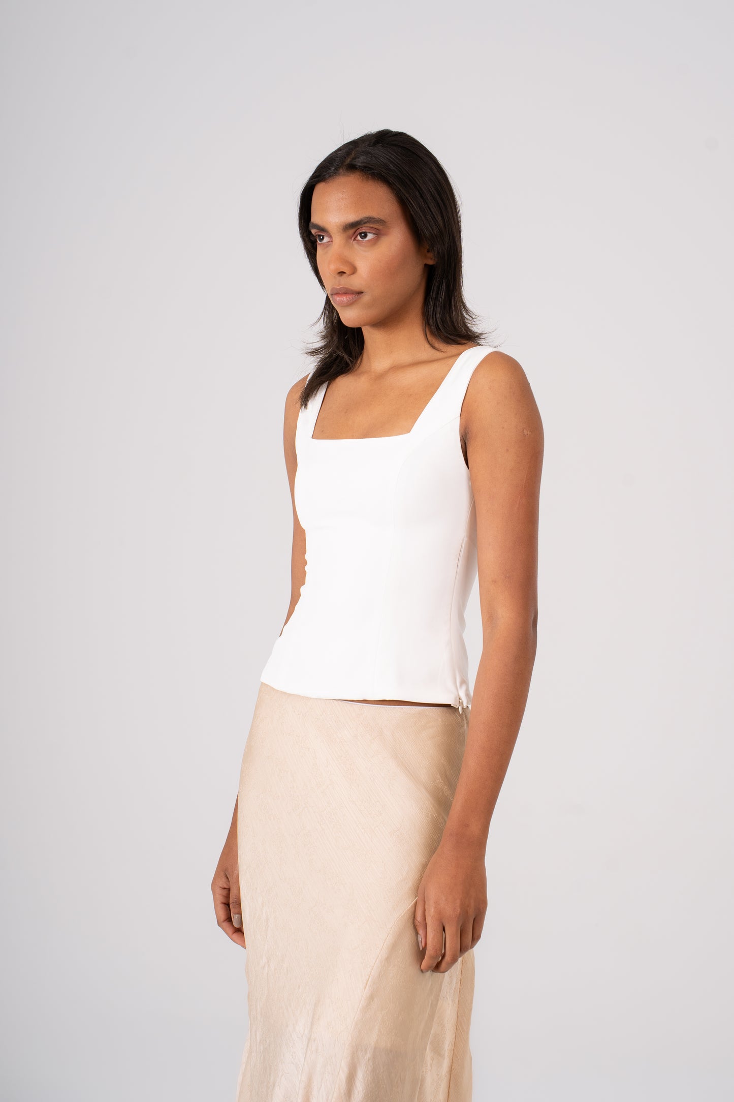 White Square Top