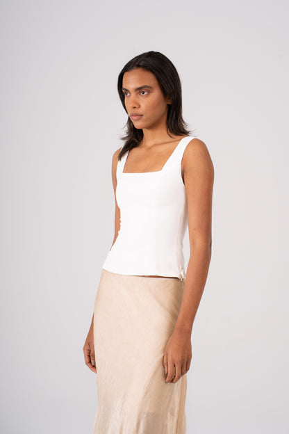 White Square Top