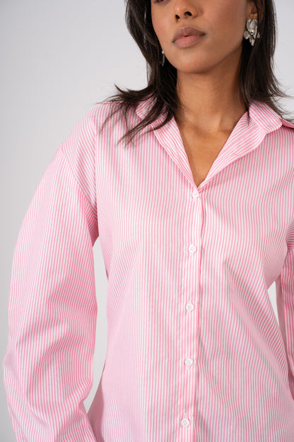 Striped Pink Shirt