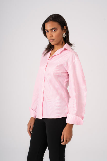 Striped Pink Shirt