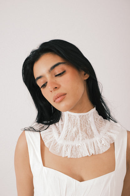 High-Neck Lace Necklace