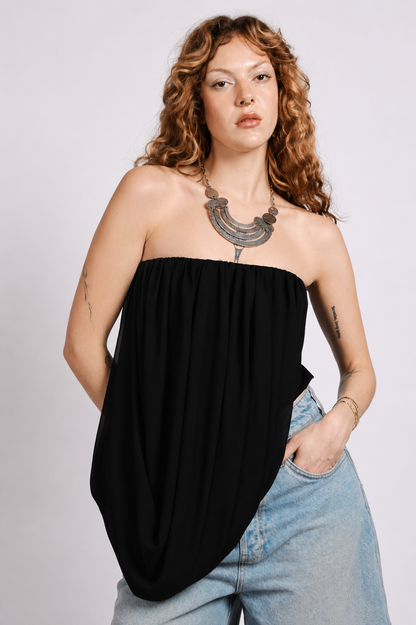 Chiffon Layered Corset