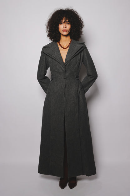 Long Gray Coat