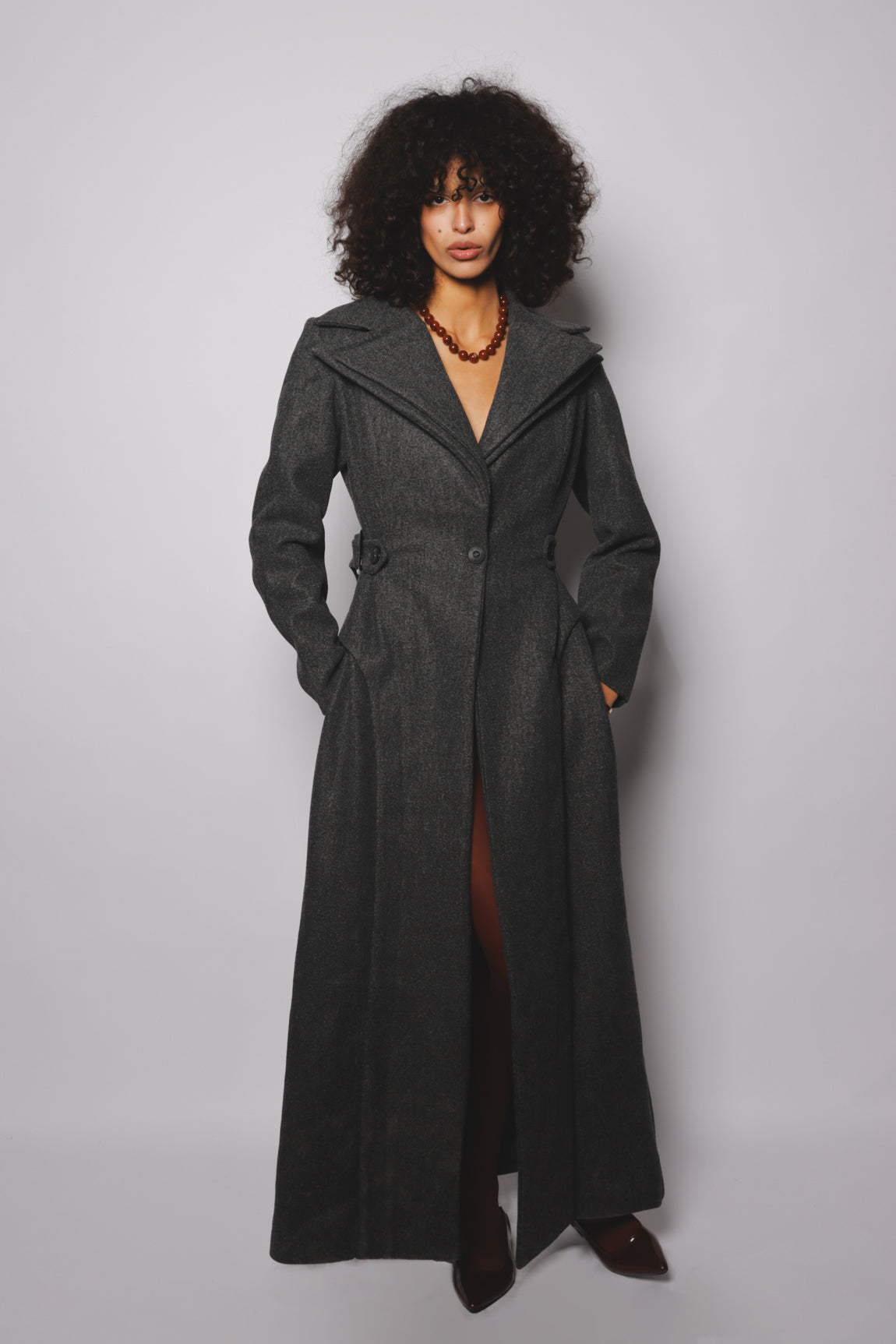 Long Gray Coat