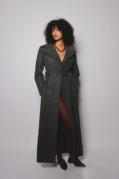 Long Gray Coat