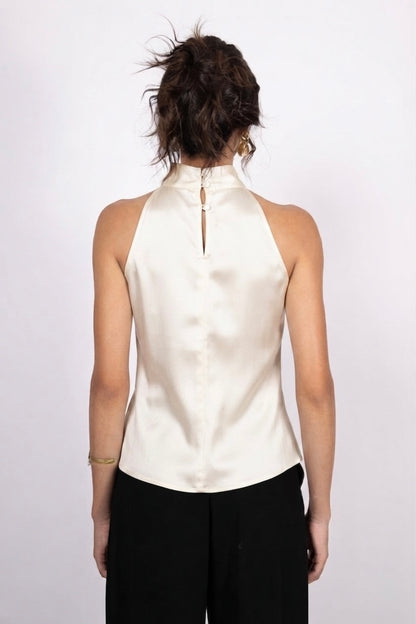 Halter Top Off-White