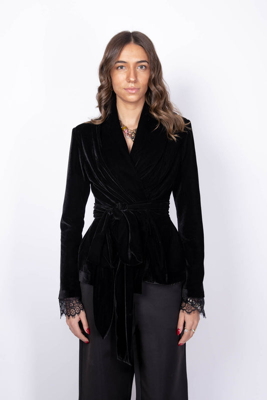 Velvet Blazer