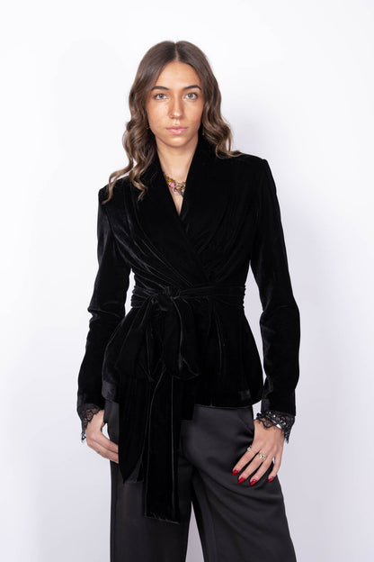 Velvet Blazer