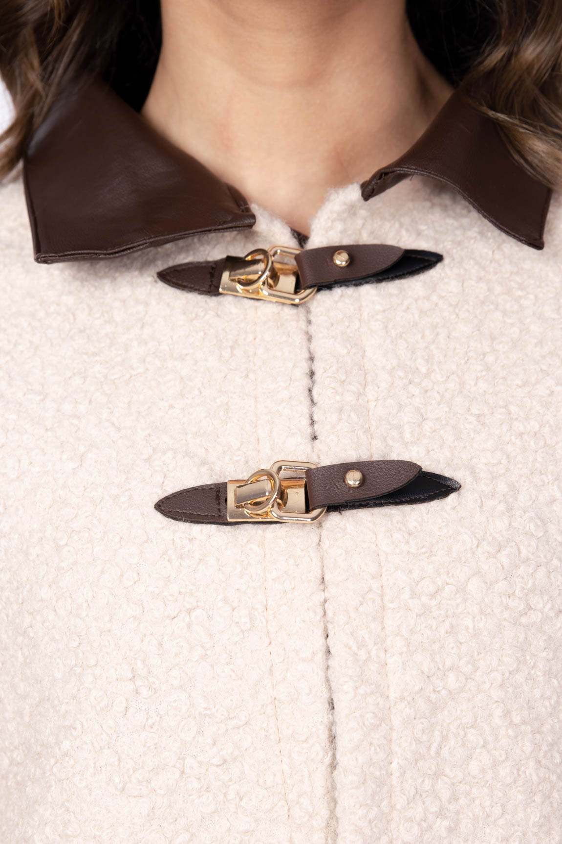 Shaggy Fur Faux Cape