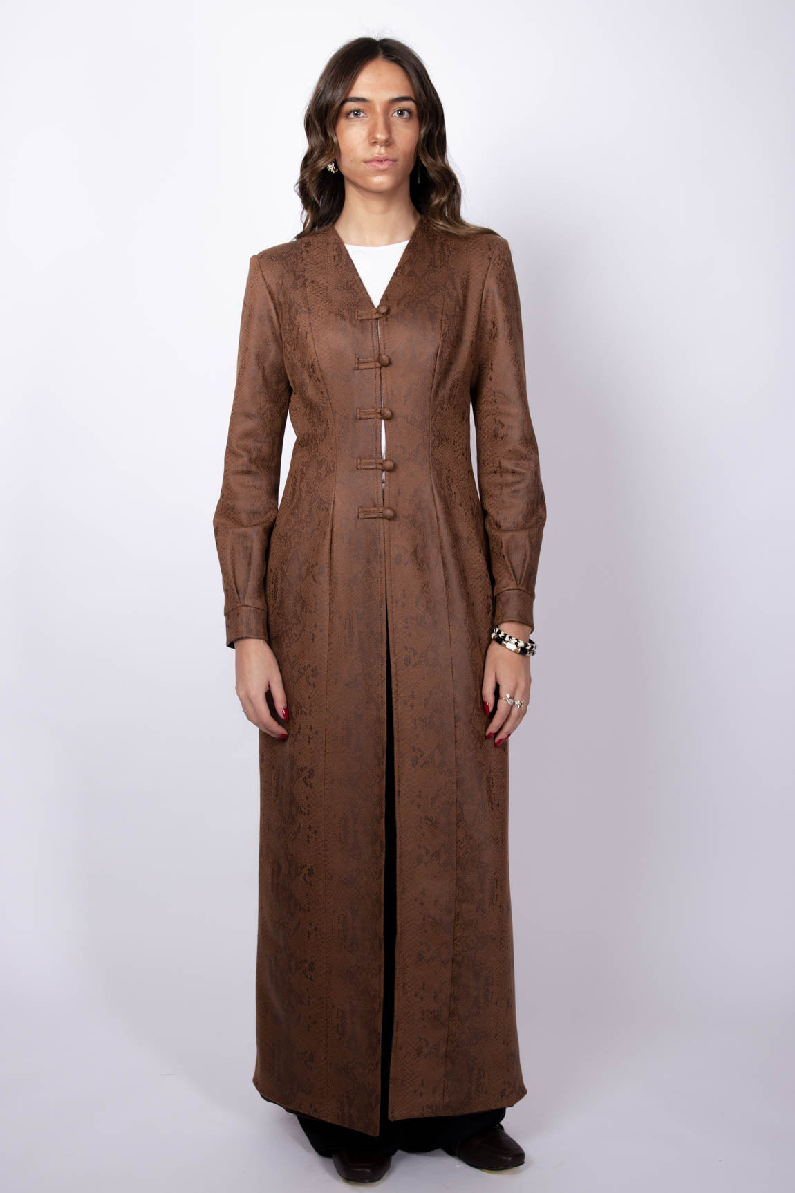 Long Cardigan Brown