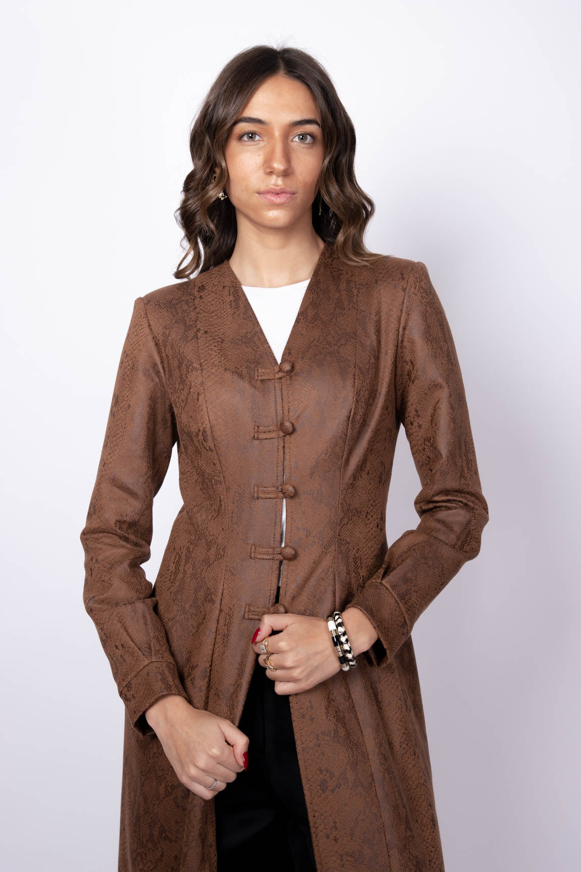 Long Cardigan Brown