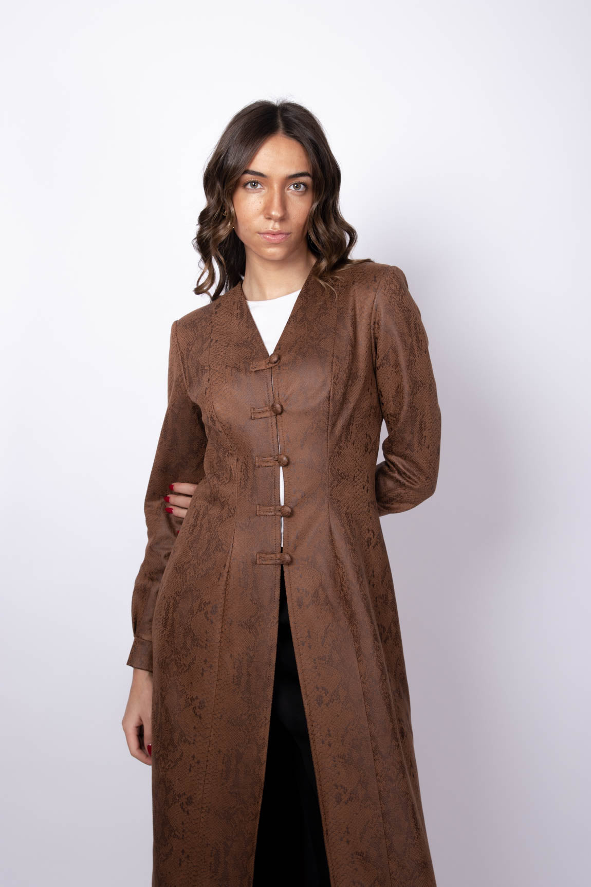 Long Cardigan Brown