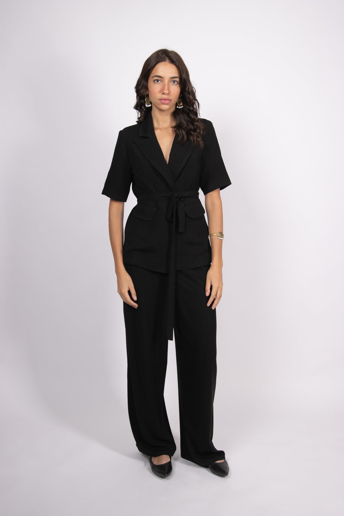 Summer Black Suit