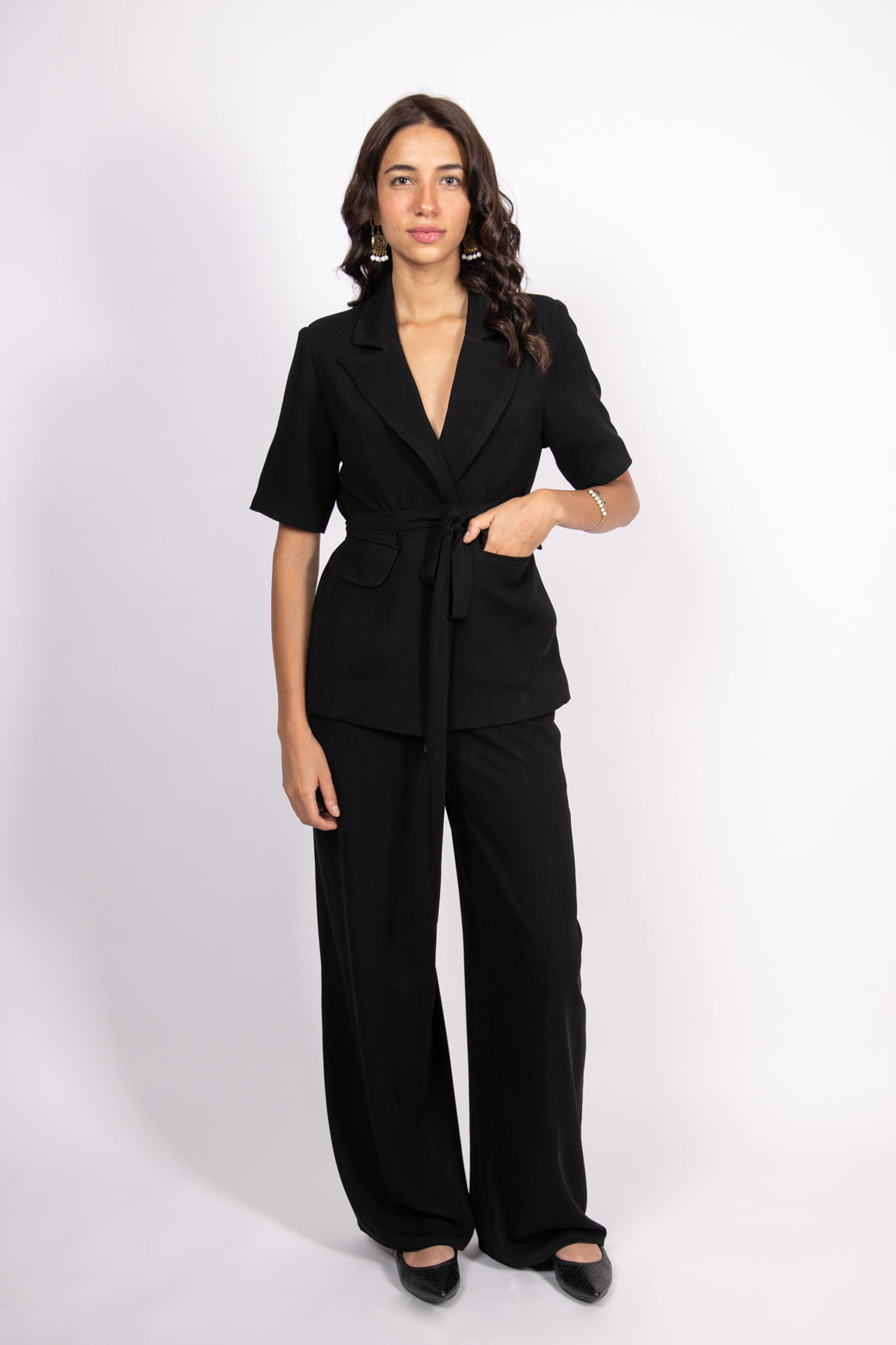 Summer Black Suit
