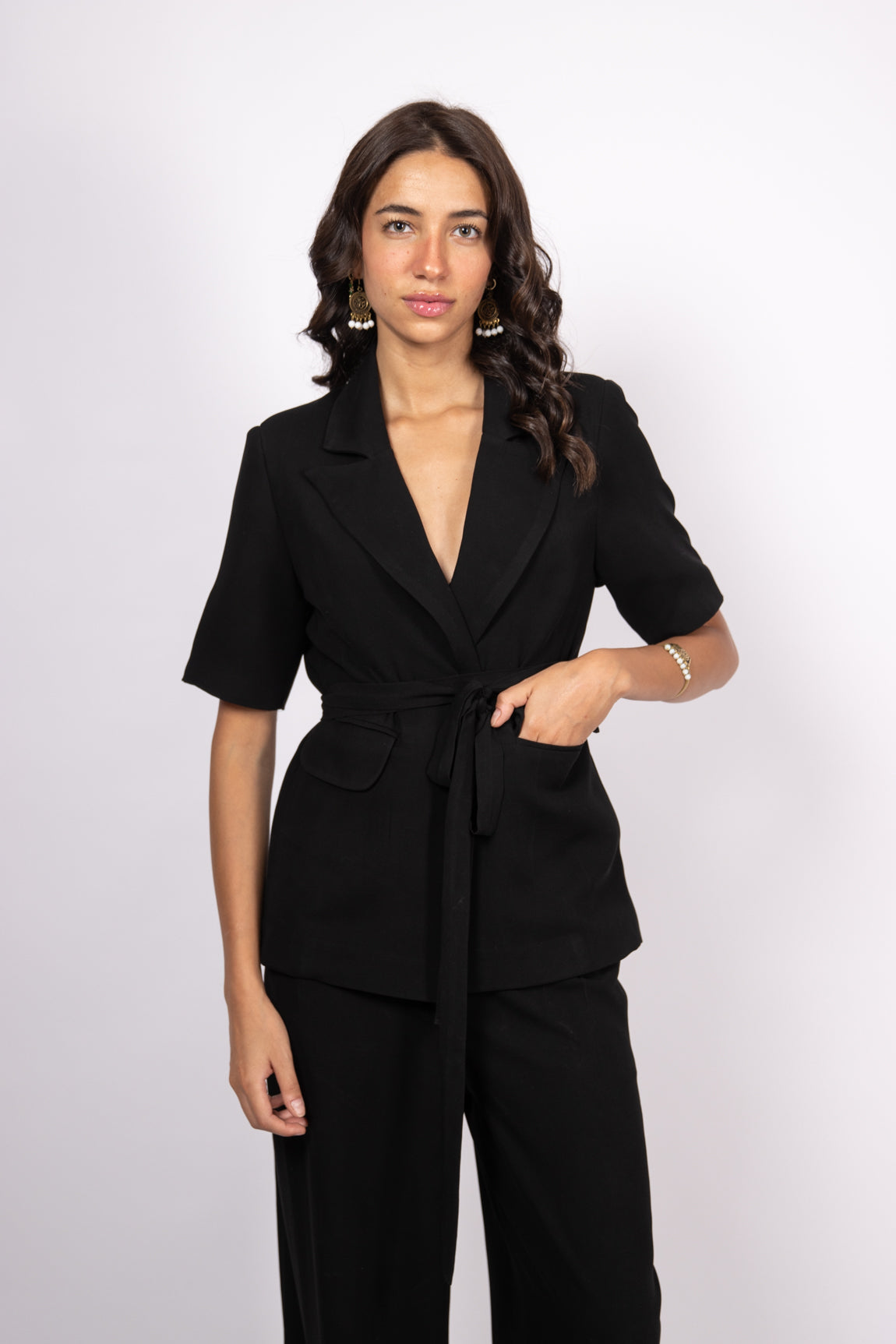 Summer Black Suit