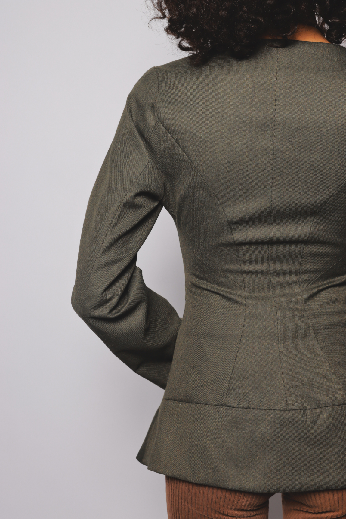 Tailored Zip-Front Jacket