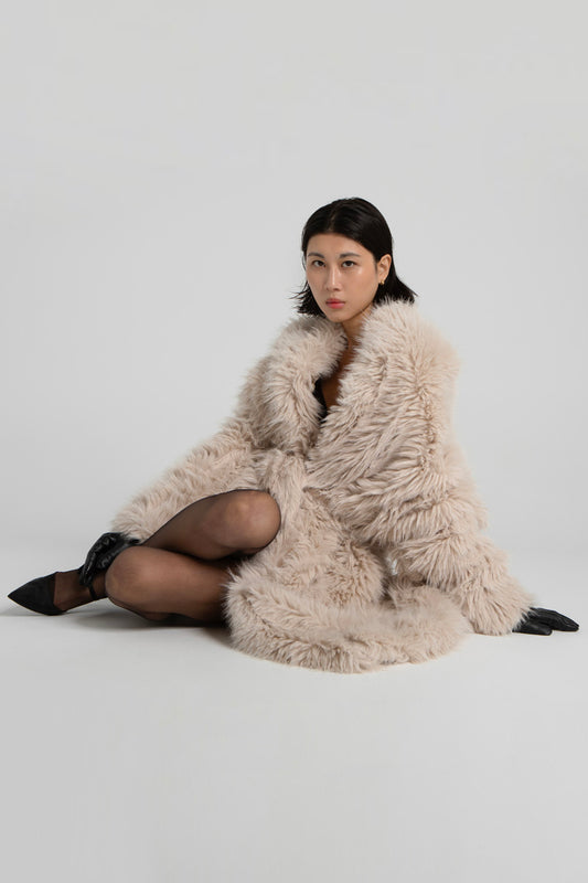 Faux Fur Coat