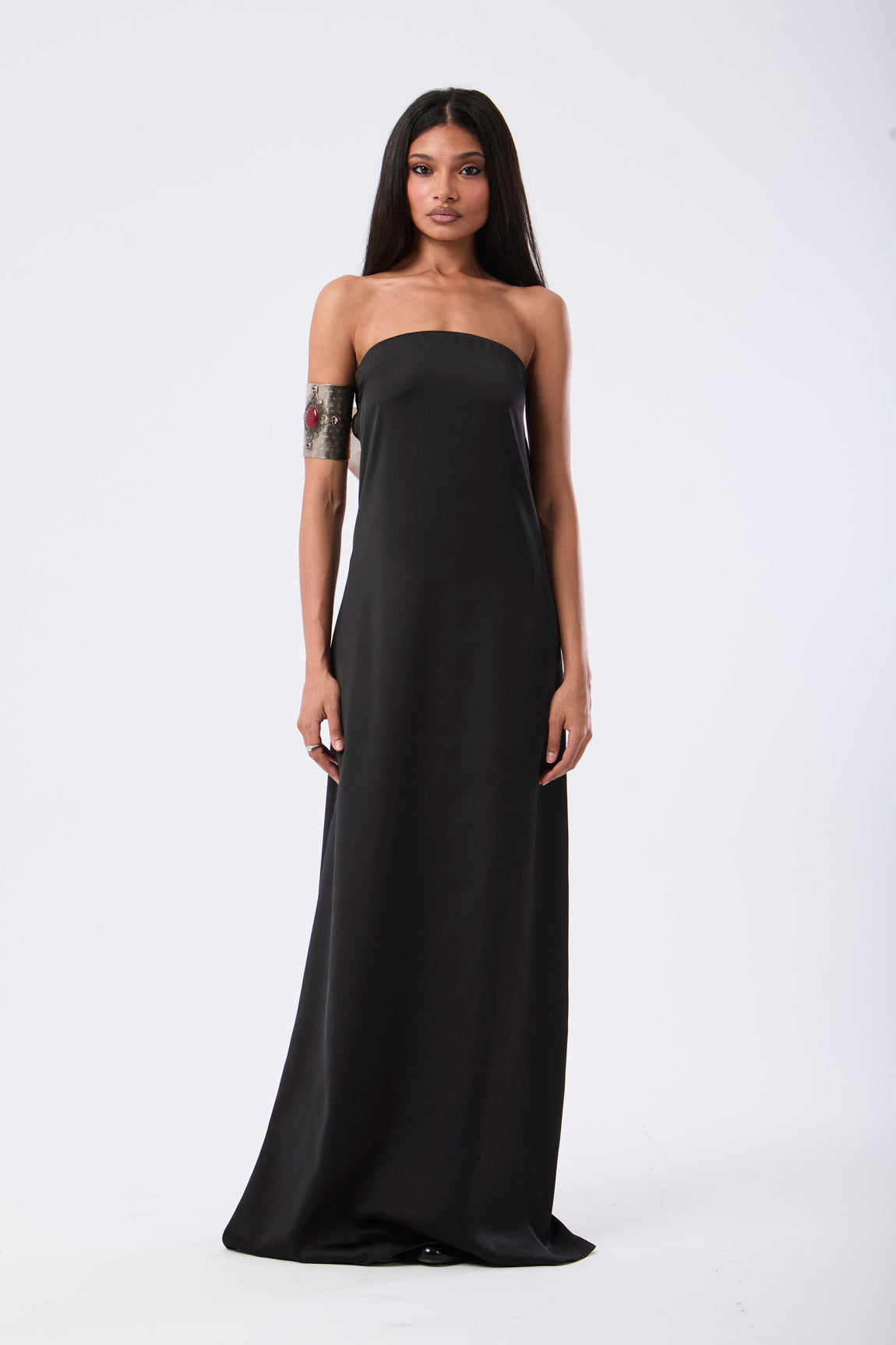 Satin Bow Gown